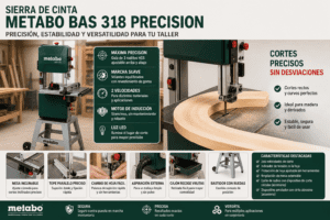 SIERRA DE CINTA METABO BAS 318