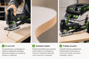 CALADORA FESTOOL PS 300 EQ-Plus