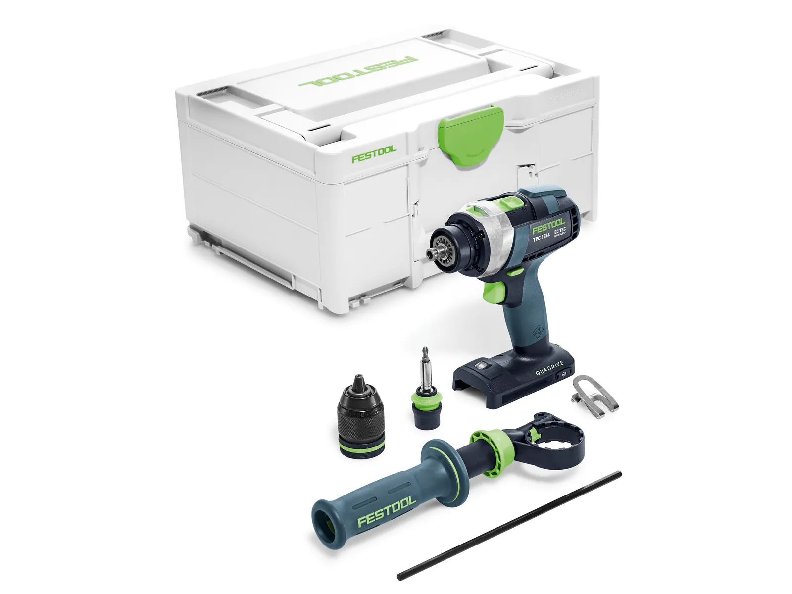 Taladro atornillador de percusión a batería FESTOOL TPC 18/4 I-Basic - Imagen 5