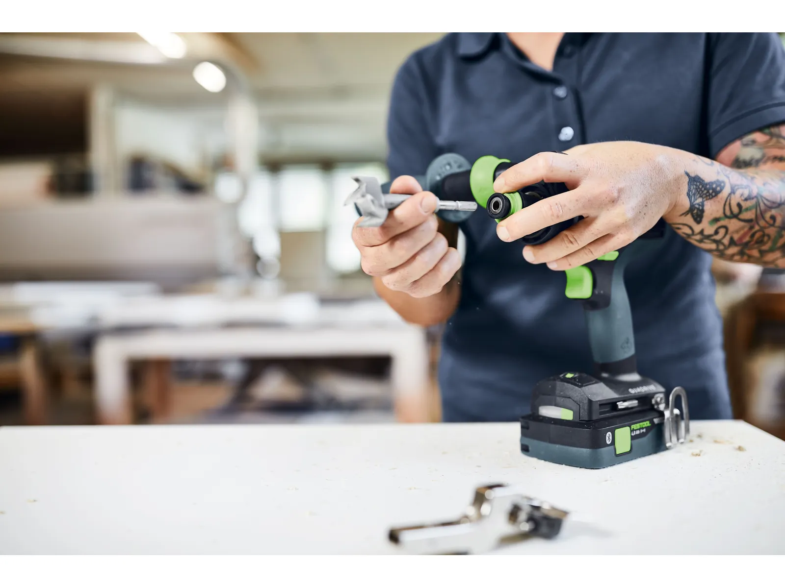 Taladro atornillador de percusión a batería FESTOOL TPC 18/4 I-Basic - Imagen 4