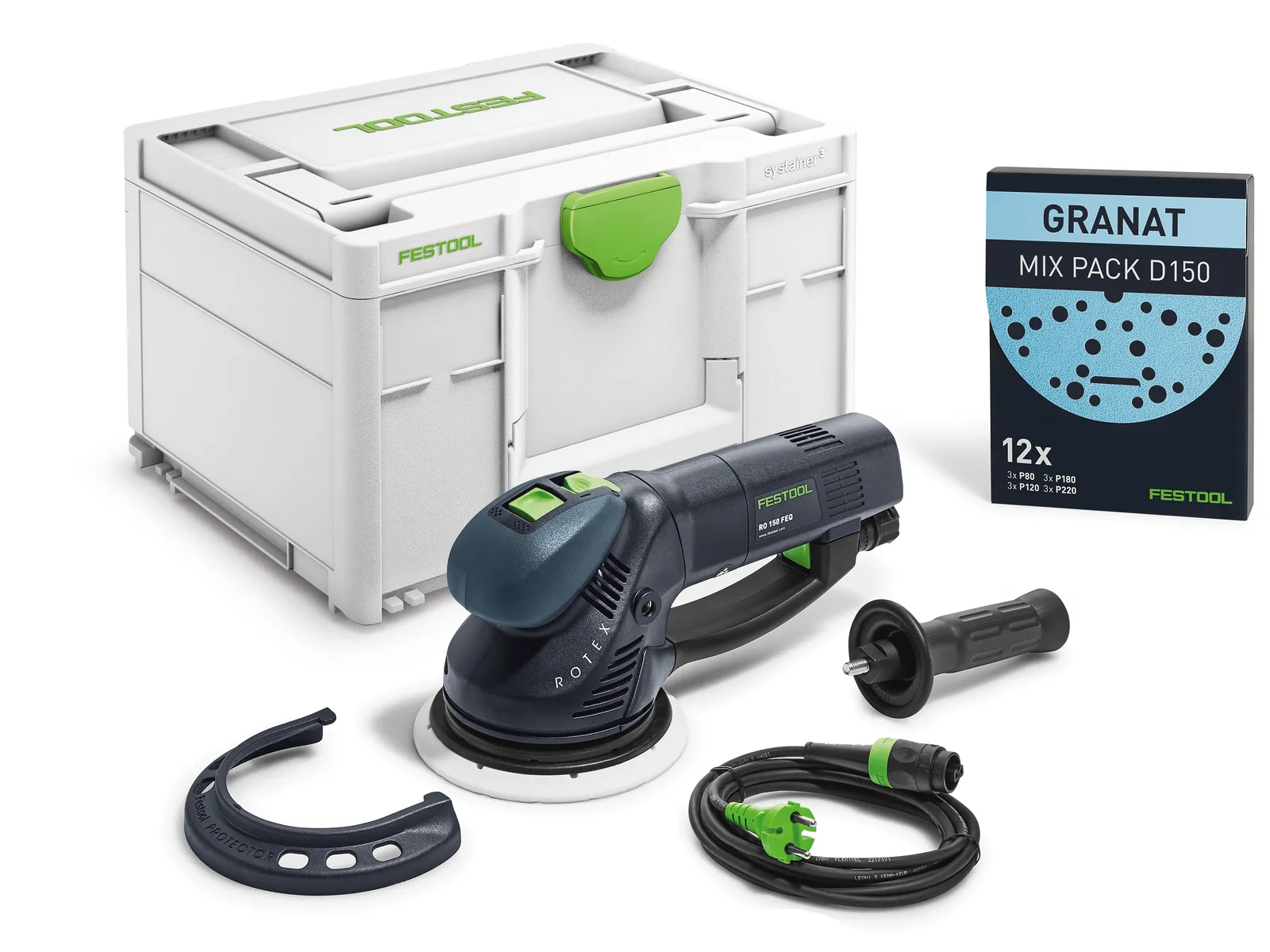 Lijadora excéntrica de engranaje FESTOOL RO 150 FEQ-Plus - Imagen 10