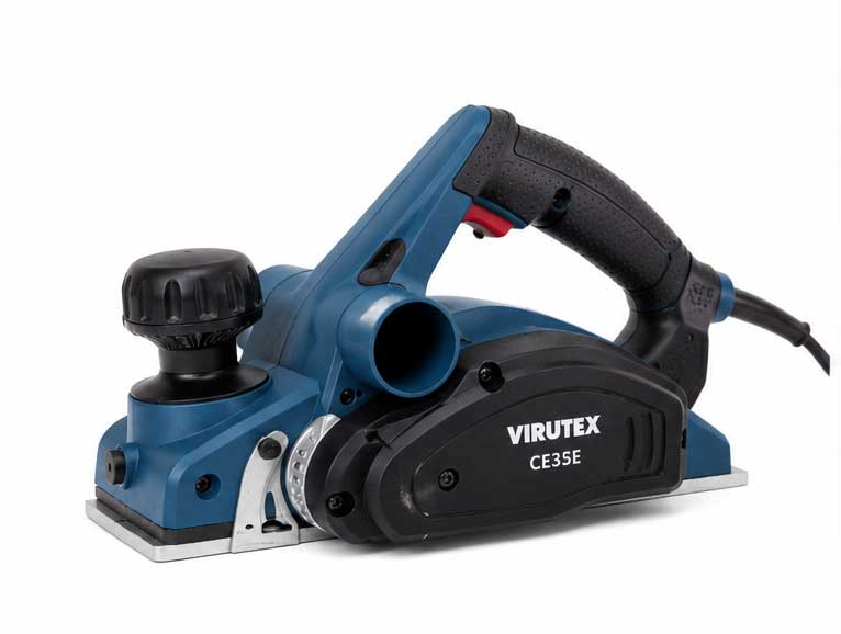 Cepillo eléctrico VIRUTEX CE35E para trabajos de carpintería y cepillado de madera