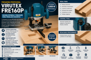 FRESADORA VIRUTEX FRE160P