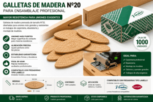 galletas de madera Nº20 