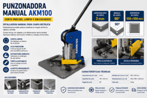 PUNZONADORA MANUAL AKM100