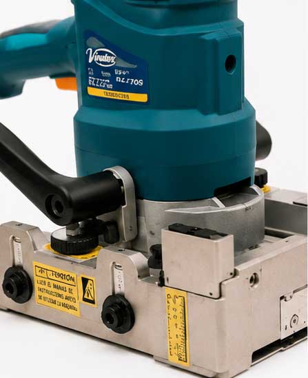 Detalle técnico de la recortadora VIRUTEX RZ270S