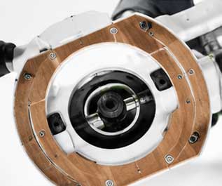 Vista premium de la fresadora FESTOOL OF 1010 REBQ-Plus en alta resolución