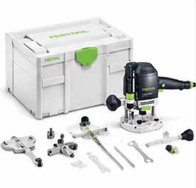 FESTOOL OF 1010 REBQ-Plus con accesorios y maletín Systainer