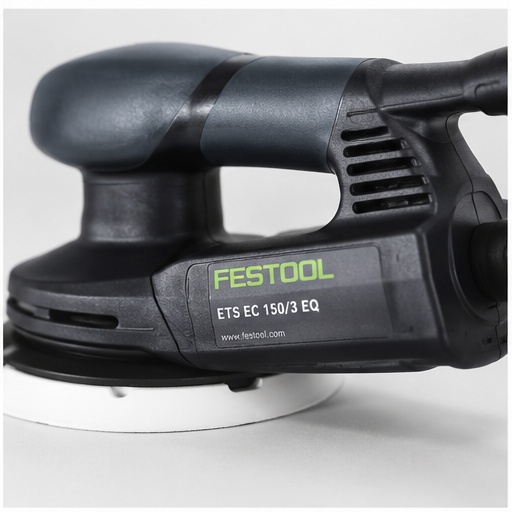 Vista lateral de la lijadora excéntrica Festool ETS EC 150/3 EQ